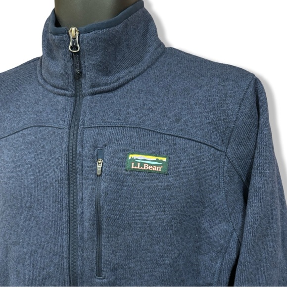 L.L.Bean Zip Up Better Sweater - Picture 2 of 4